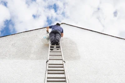 Peinture extérieure à Lorleau — façades et ravalement